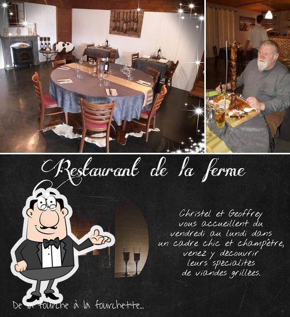 L'intérieur de Le resto de la ferme