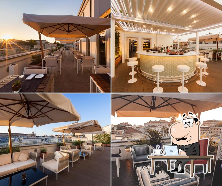 Gli interni di Terrazza Monti - Restaurant & Lounge Bar