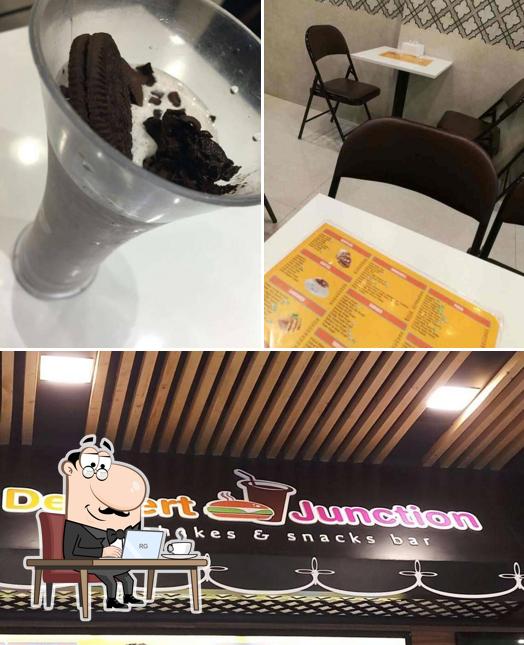 Dessert Junction Borivali is distinguished by interior and beverage