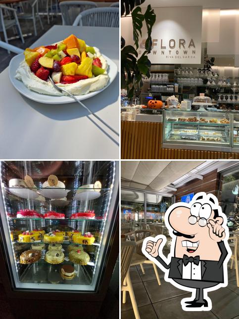 Gli interni di Bar Gelateria Flora
