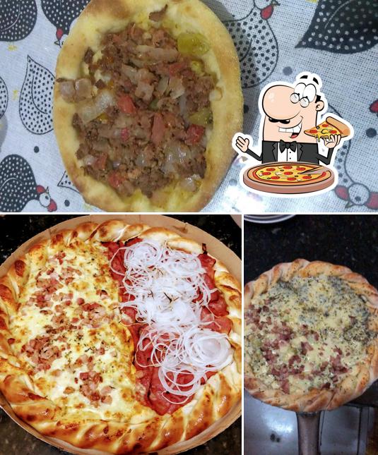 Consiga diversos variedades de pizza