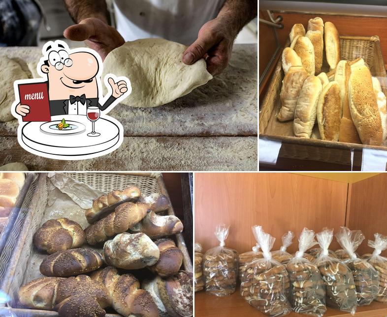 Platti al Panificio Antiche Tradizioni - Pane di Monreale cotto a legna