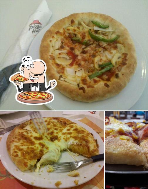 Escolha pizza no Pizza Hut