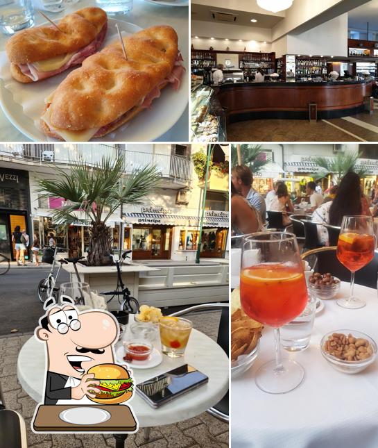 Prenditi un hamburger a Caffè Principe