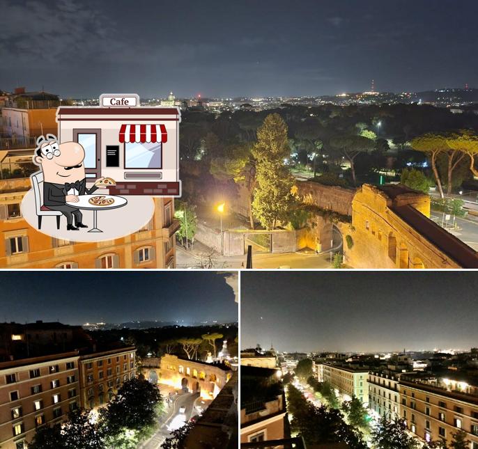 Gli esterni di Flora Restaurant