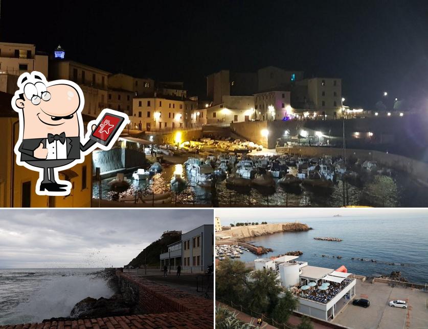 Gli esterni di La Nuova Lega Navale Ristorante Pizzeria sul Mare a Piombino