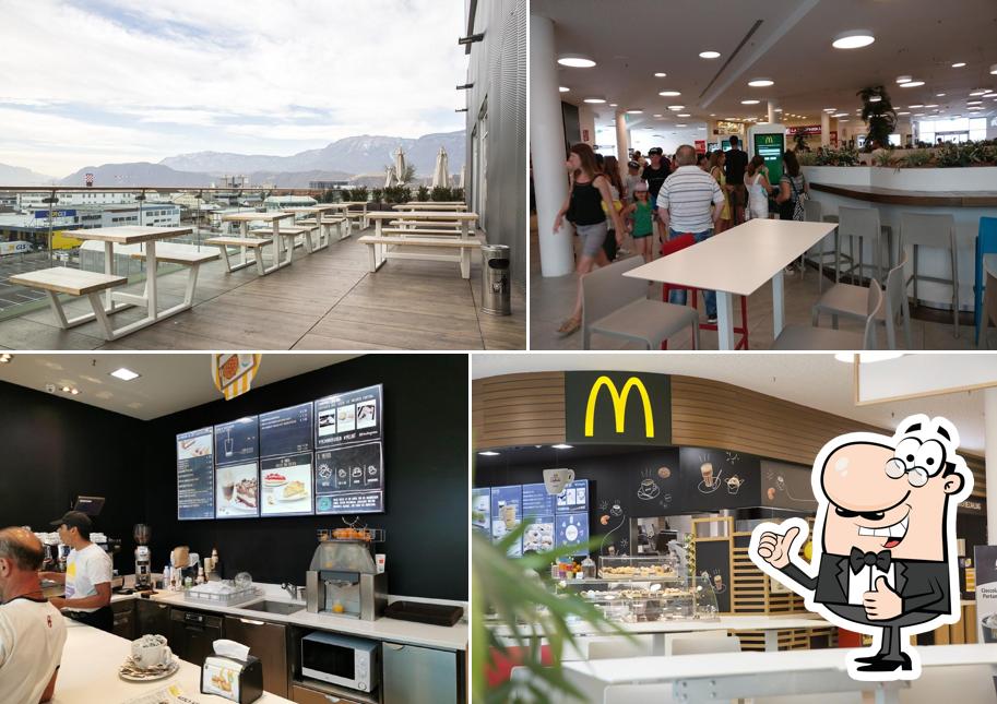 See this image of McDonald's Bolzano Mall