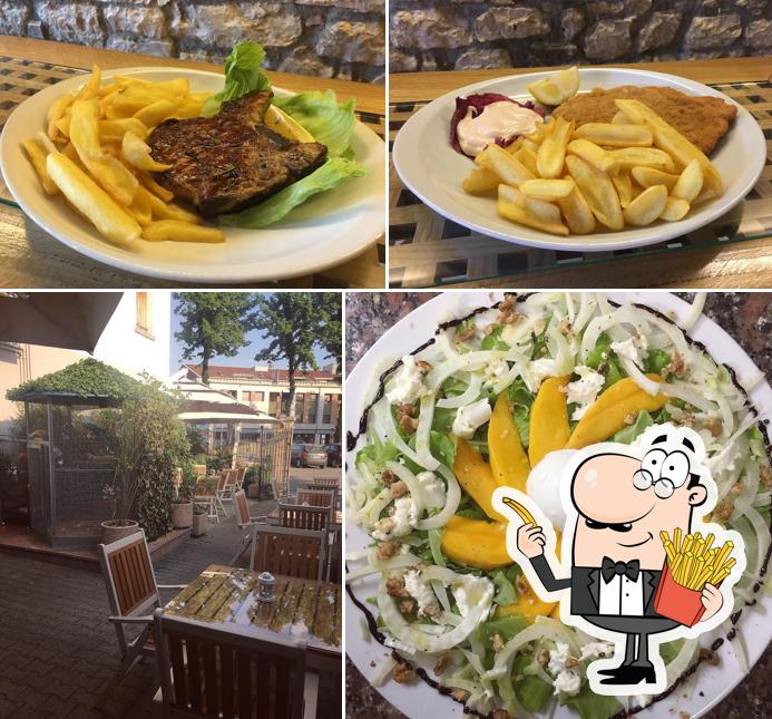 Prova a prendere un piatto di chips a Osteria Pellegrina pizza e cucina Valdobbiadene