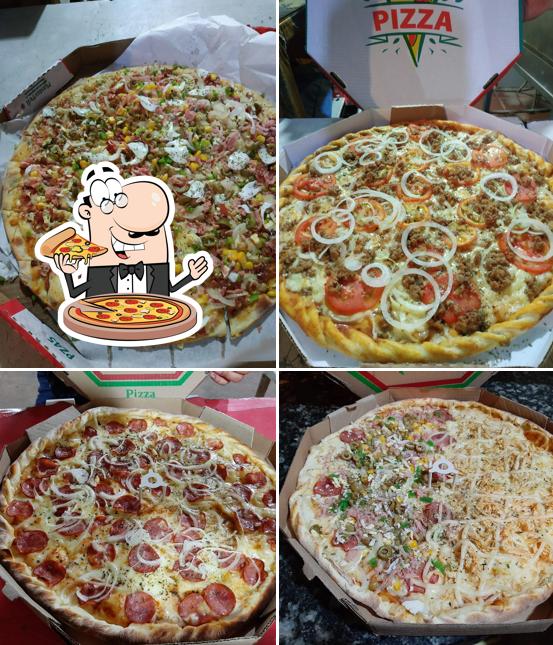 Peça pizza no Tele&Cine Pizzas e Lanches