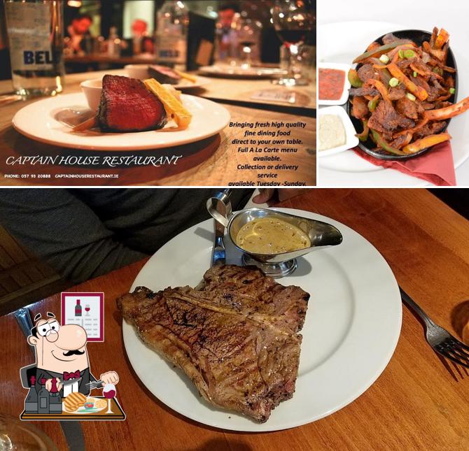 Captain House Restaurant in Tullamore Restaurant menu and reviews