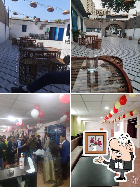 The interior of Fast Food