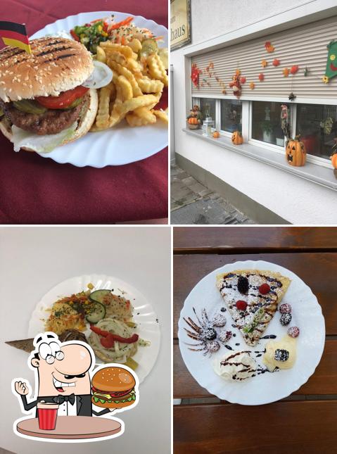 Essayez un hamburger à Restaurant am Schützenhaus
