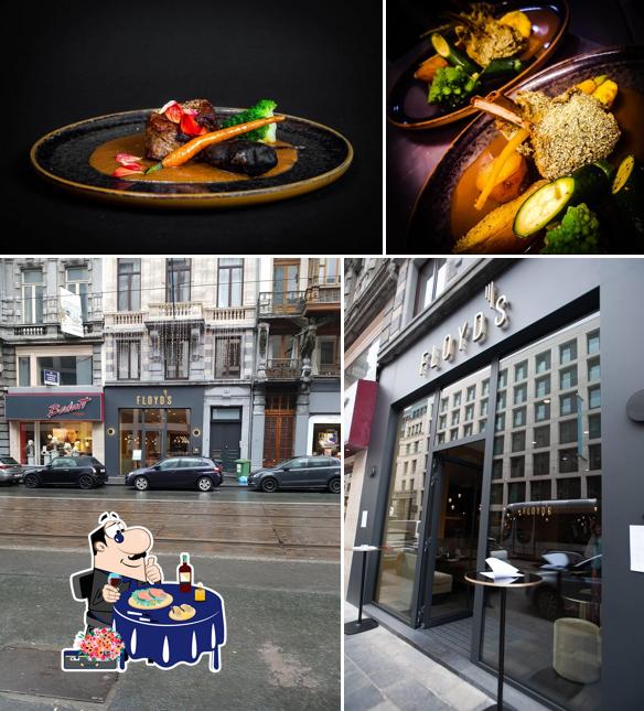 Prenez de nombreux repas à base de fruits de mer disponibles à Floyd's
