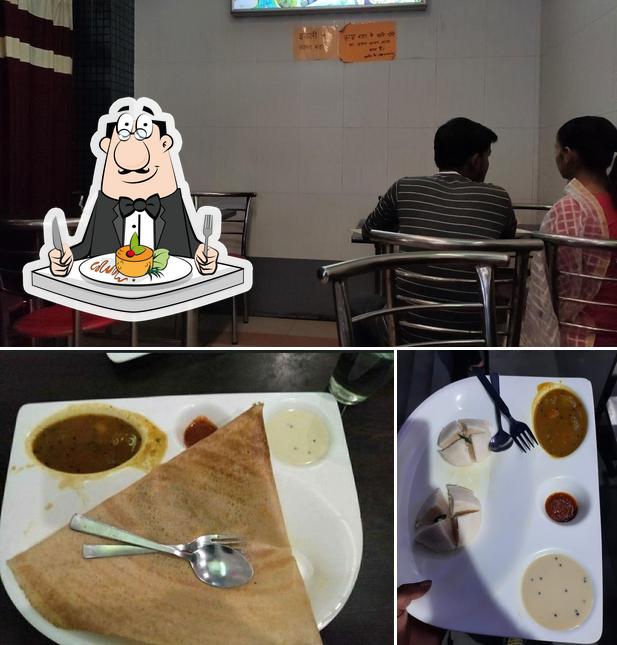 The picture of Mohan Sweet Veg. Restaurant’s food and interior