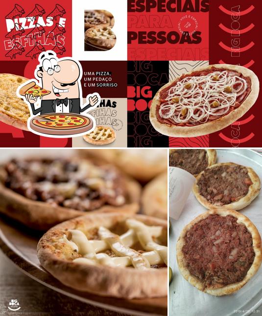 Try out pizza at Pizzaria Big Boca