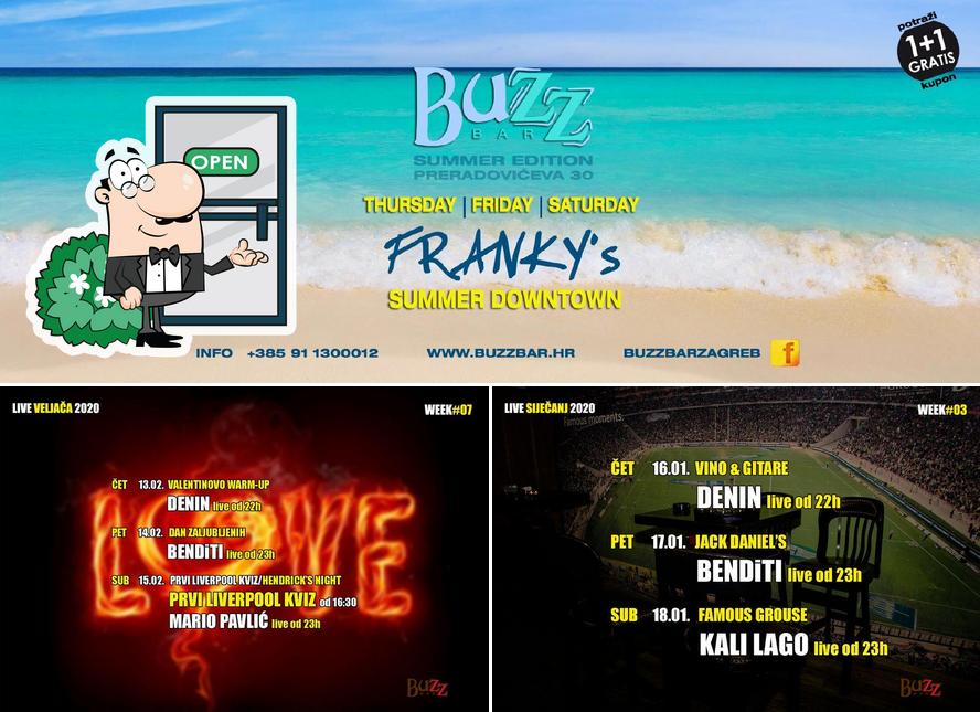 Gli esterni di Buzz Bar