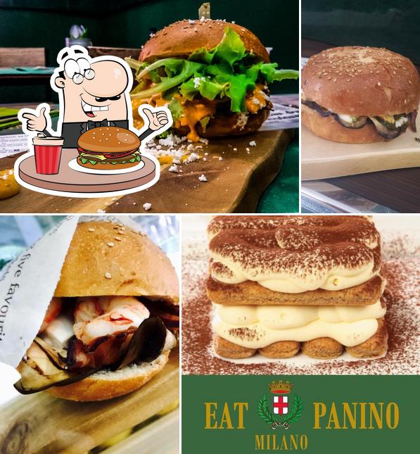 Ordina un hamburger a Eat Panino Milano