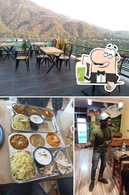 Enjoy a beverage at Himalayan restaurant & Cafe