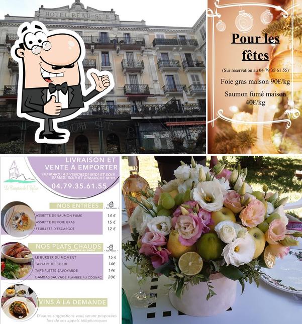 Взгляните на изображение ресторана "Restaurant Le comptoir de l'église à Aix-les-Bains"