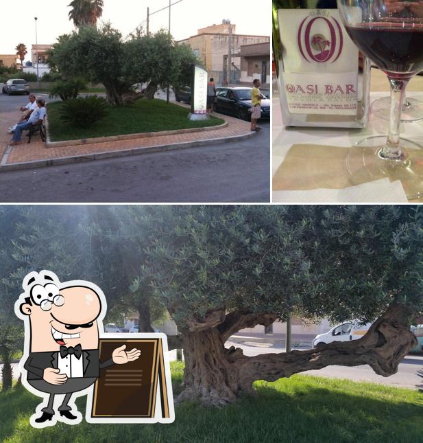 Oasi Bar si caratterizza per la esterno e vino