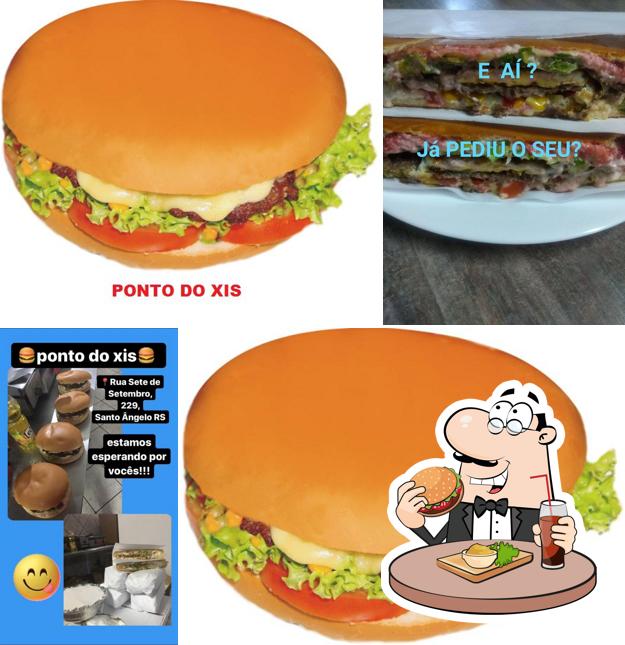 Consiga um hambúrguer no Ponto do Xis