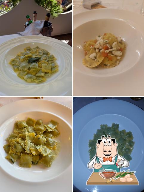 Ravioli al Ristorante La Conchiglia