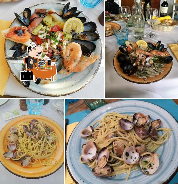 Prenez des fruits de mer à A' Caladda Ristorante - Pizzeria