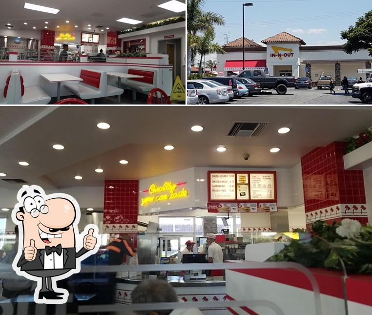 Здесь можно посмотреть изображение фастфуда "In-N-Out Burger"