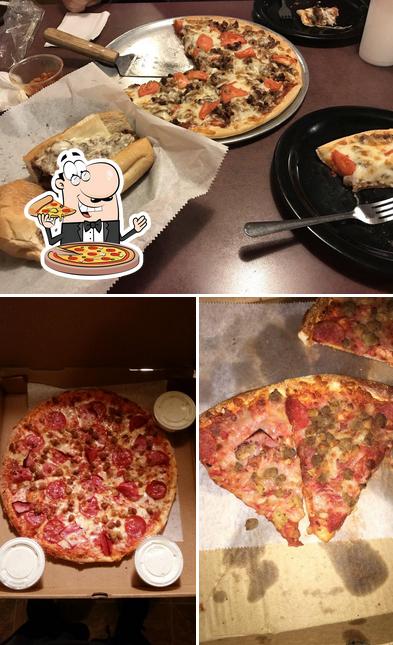 Get pizza at New York Pizza & Pasta