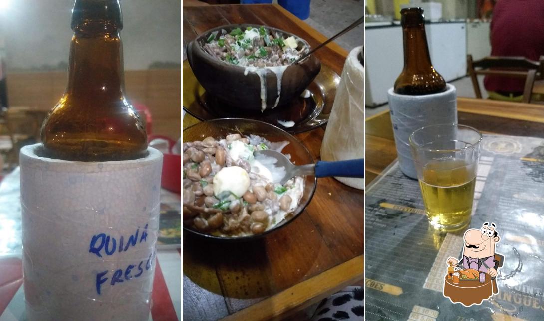 Desfute uma tulipa de cerveja leve ou escura