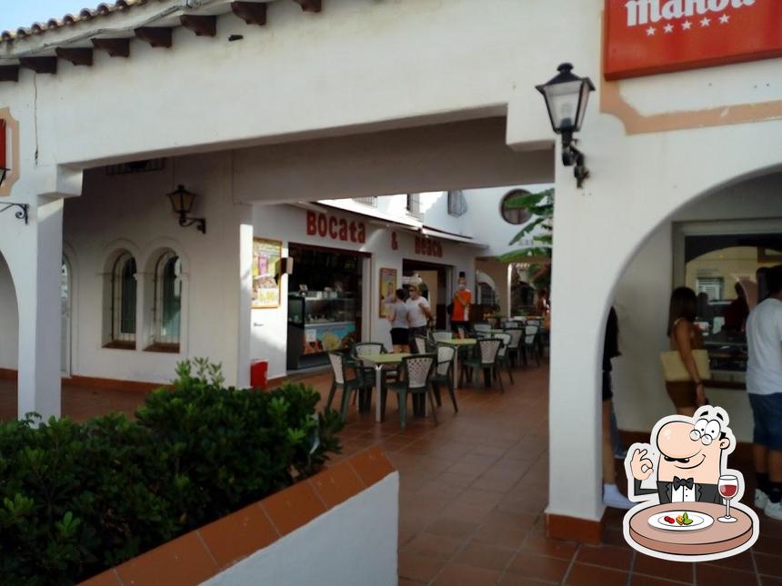 Еда в "Restaurante Bocata&Beach La Manga"