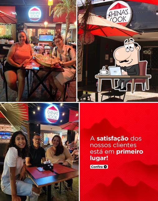 O interior do China's Cook Oficial