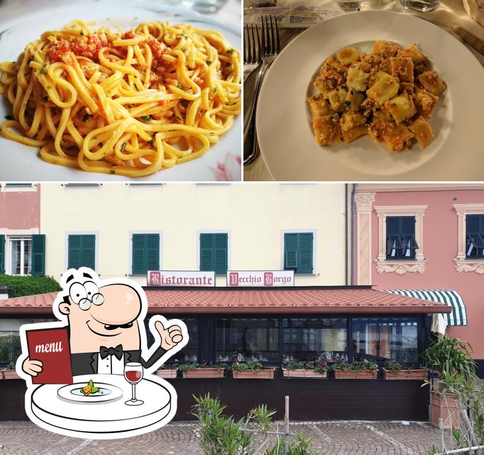 Platti al Ristorante Vecchio Borgo