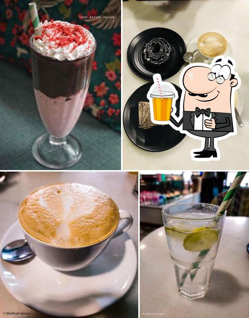 The Bake Affair Cafe offers a selection of drinks