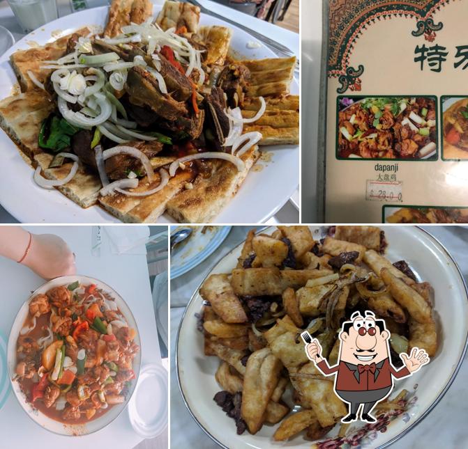 Meals at Uyghur Restaurant