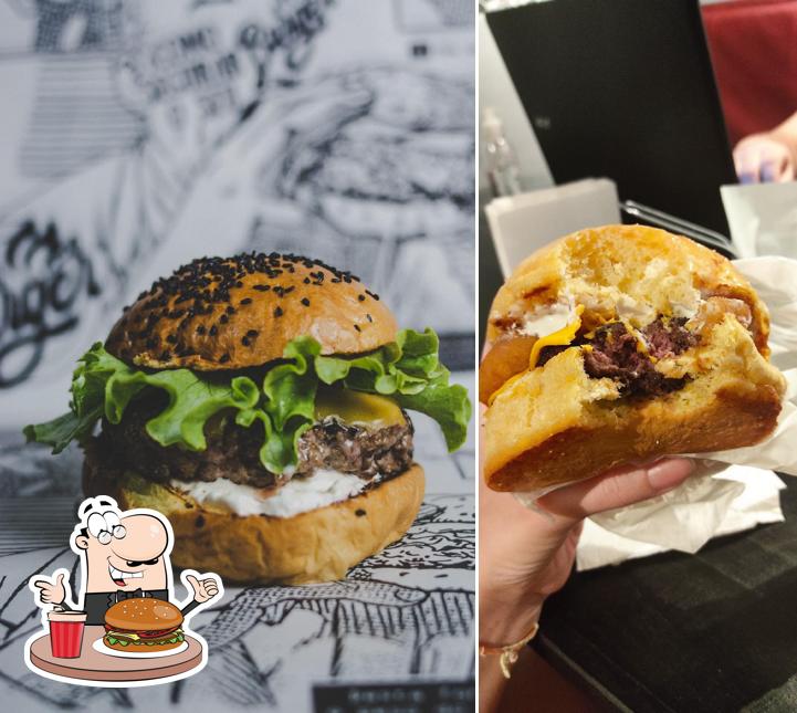 Delicie-se com um hambúrguer no Eddie Burger