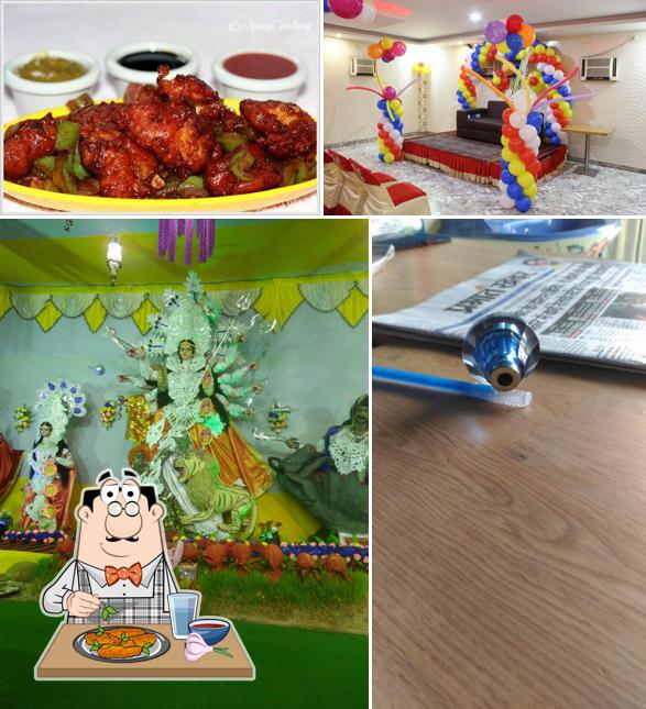 Chicken wings at Amba Family Restaurant