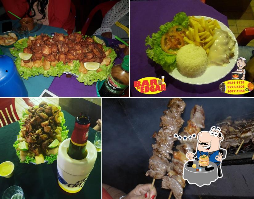 Comida em Bar do Edgar