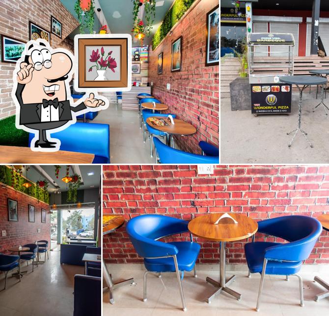 The interior of Khalsa Wonderful Pizza Best Pizza Restaurant