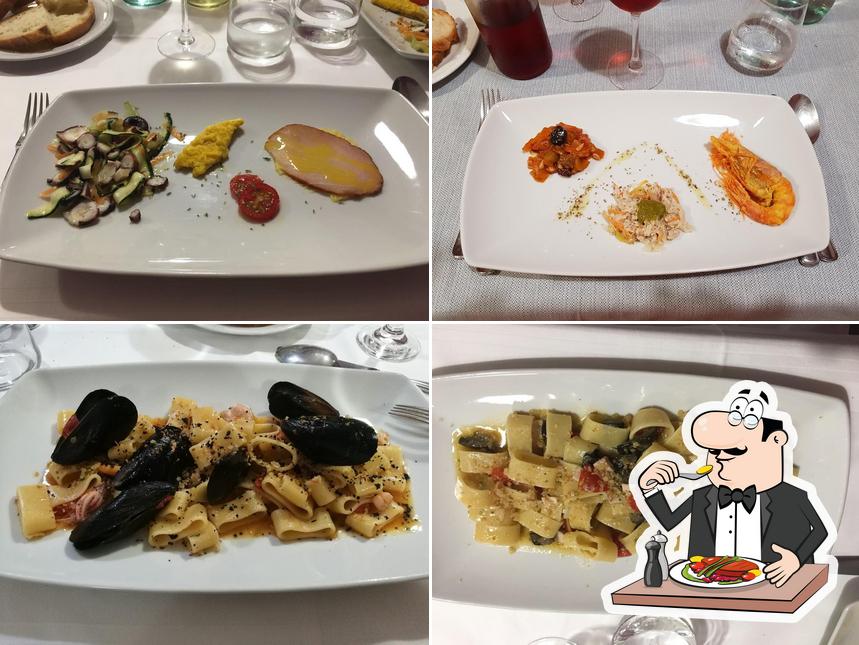 Platti al Osteria del Mare