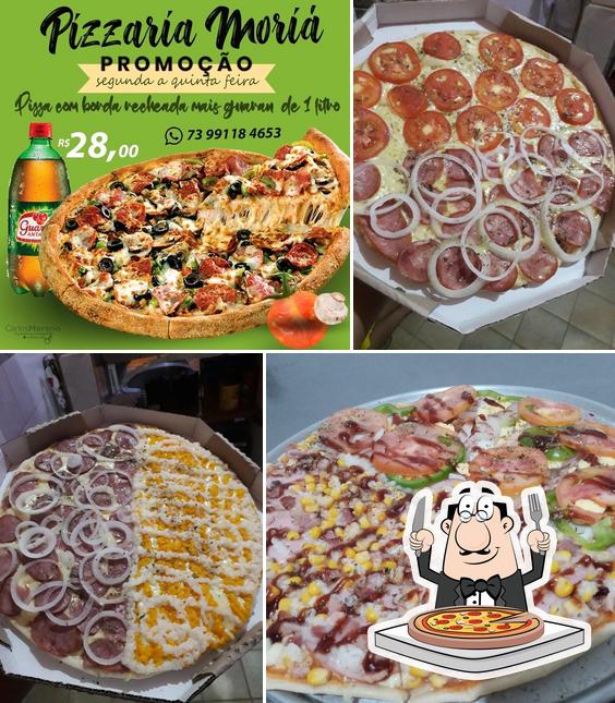 Experimente diversos variedades de pizza