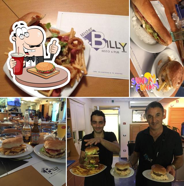 Commandez un hamburger à Mister Billy