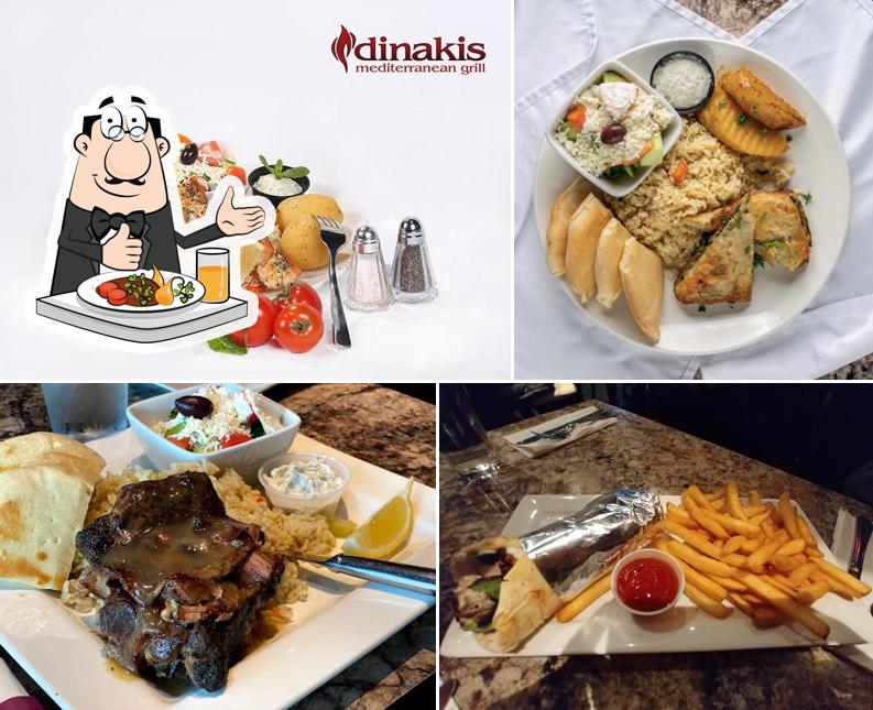 Nourriture à Dinakis Mediterranean Grill
