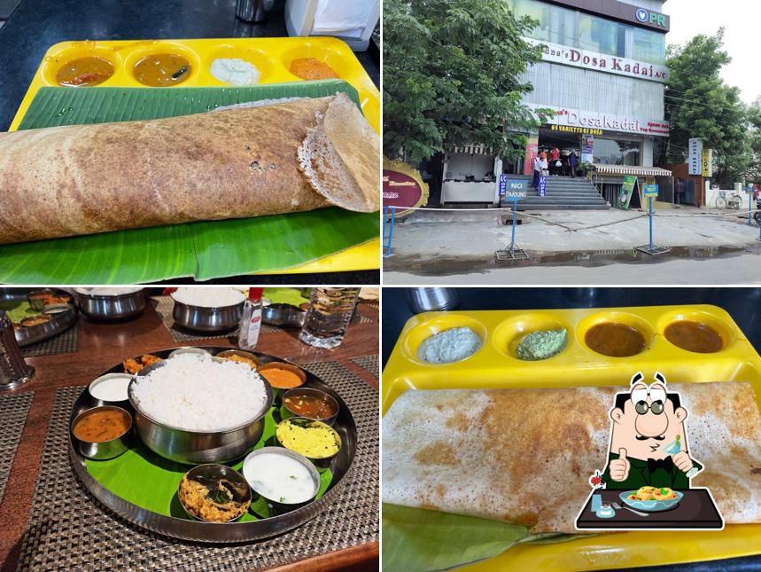 Meals at Krishna's Dosa Kadai