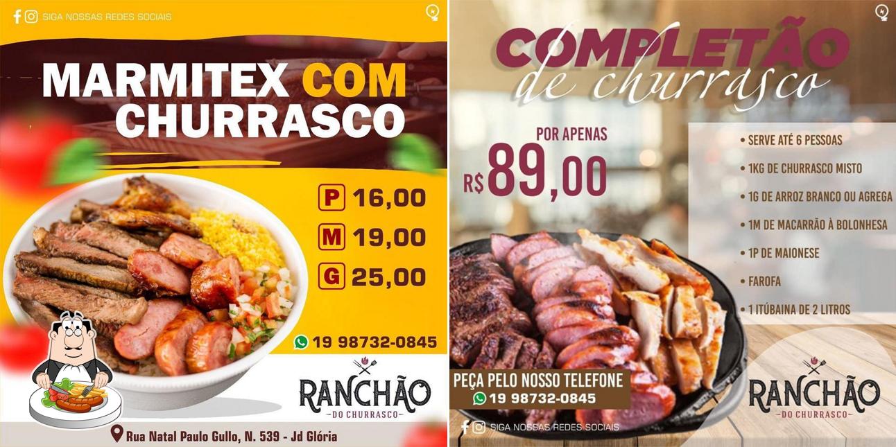 Platos en Ranchão do Churrasco