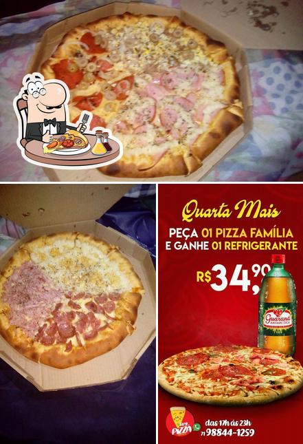 Consiga pizza no Rey da Pizza Mussurunga