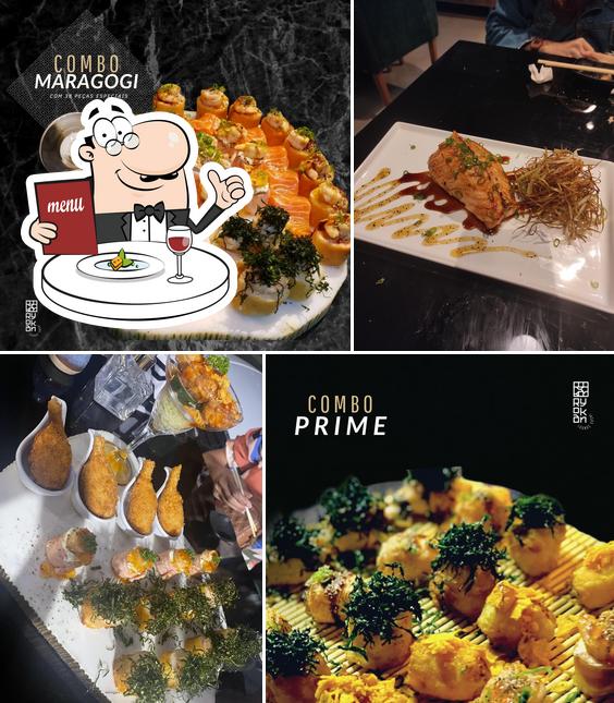 Platos en Ryokan Lounge Sushi Meireles