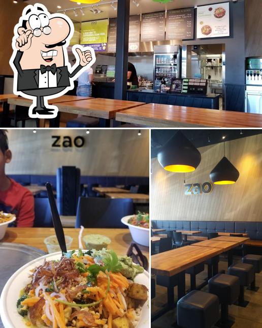 Zao Modern Asian Cafe, 5263 State St in Murray Restaurant menu and
