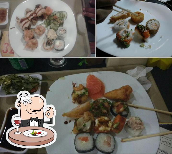 Comida em Sushibar