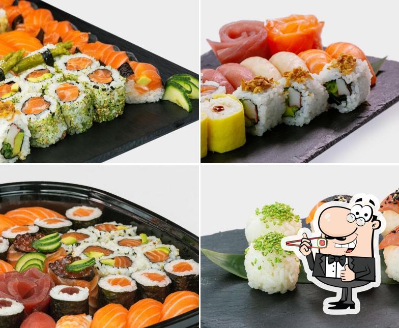 Les sushi sont offerts par Sushiman Auchan Pessac